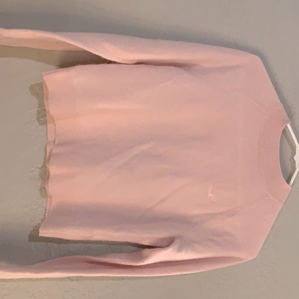 Pink Hollister sweater